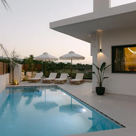 Emerald Harmony With Private Pool & Jacuzzi Villa Skouloufia